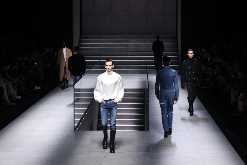 tendenze scarpe uomo autunno-inverno 2024/2025, sfilata di Dolce & Gabbana