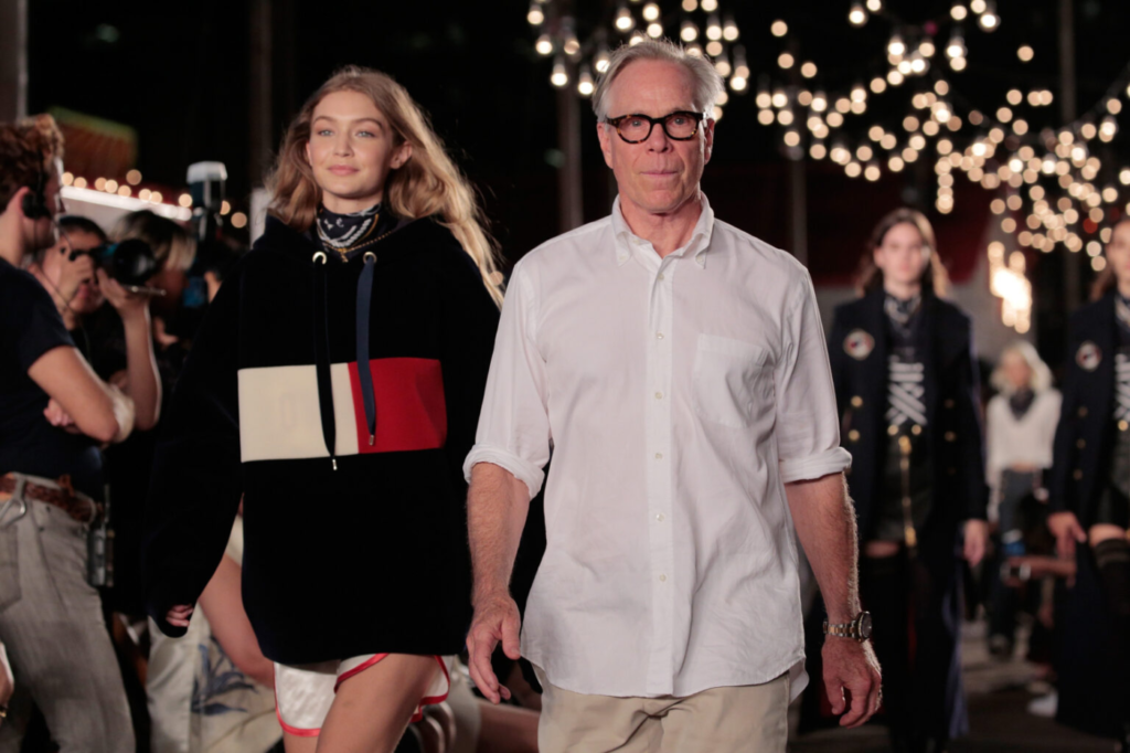 Tommy Hilfiger con Gigi Hadid