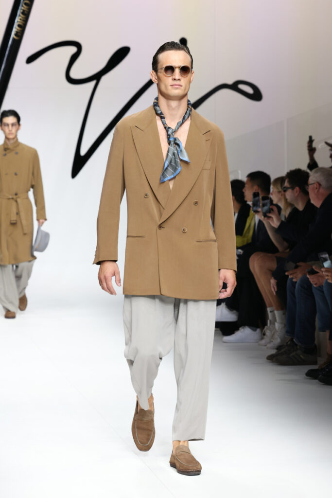 [Moda uomo primavera-estate 2024]: quiet luxury, Giorgio Armani