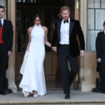 Il principe Harry e la duchessa Meghan in abbigliamenti ufficiali